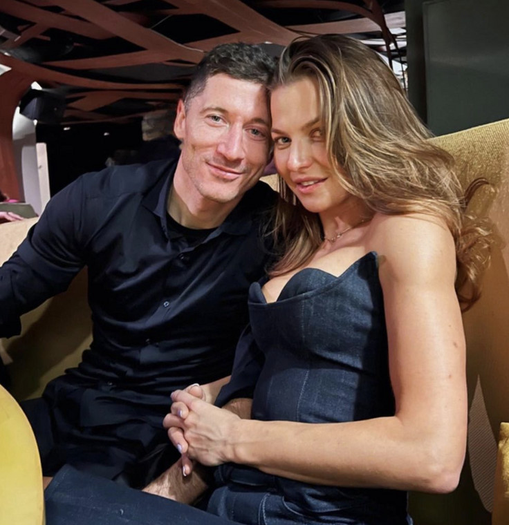 Anna Lewandowska na randce z Robertem Lewandowskim