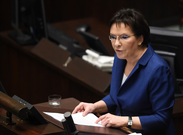 Premier Ewa Kopacz odrzuca propozycję PiS