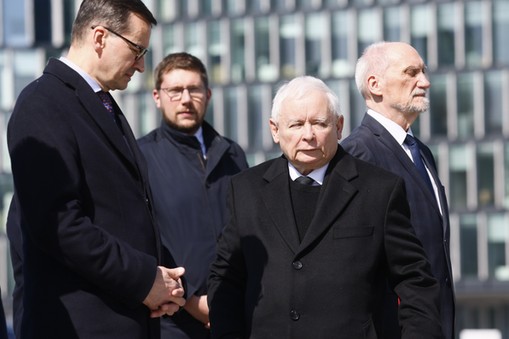 Mateusz Morawiecki, Jarosław Kaczyński i Jarosław Kaczyńki