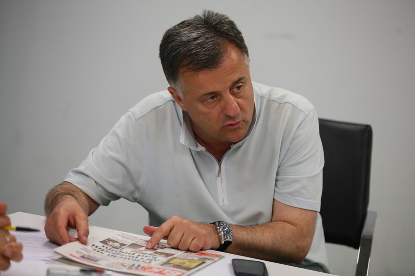 Dragan Đuričić u redkaiji "Blica"