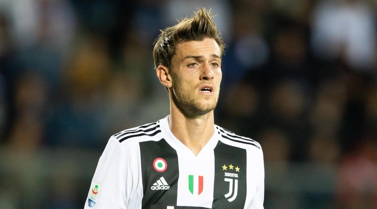 Daniele Rugani tesztje pozitív lett, a Juventusnak súlyos intézkedéseket kellett tennie /Fotó:MTI  EPA Gianni Nucci