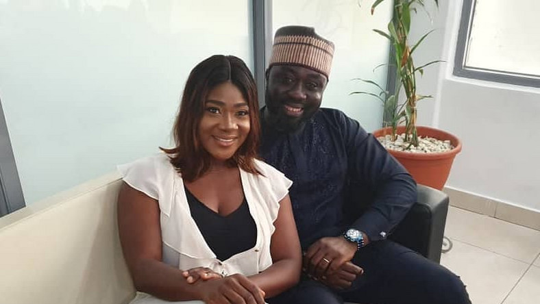 Mercy Johnson-Okojie and her husband, Prince Odi Okojie are expecting their fourth child. [Instagram/MercyJohnsonOkojie]