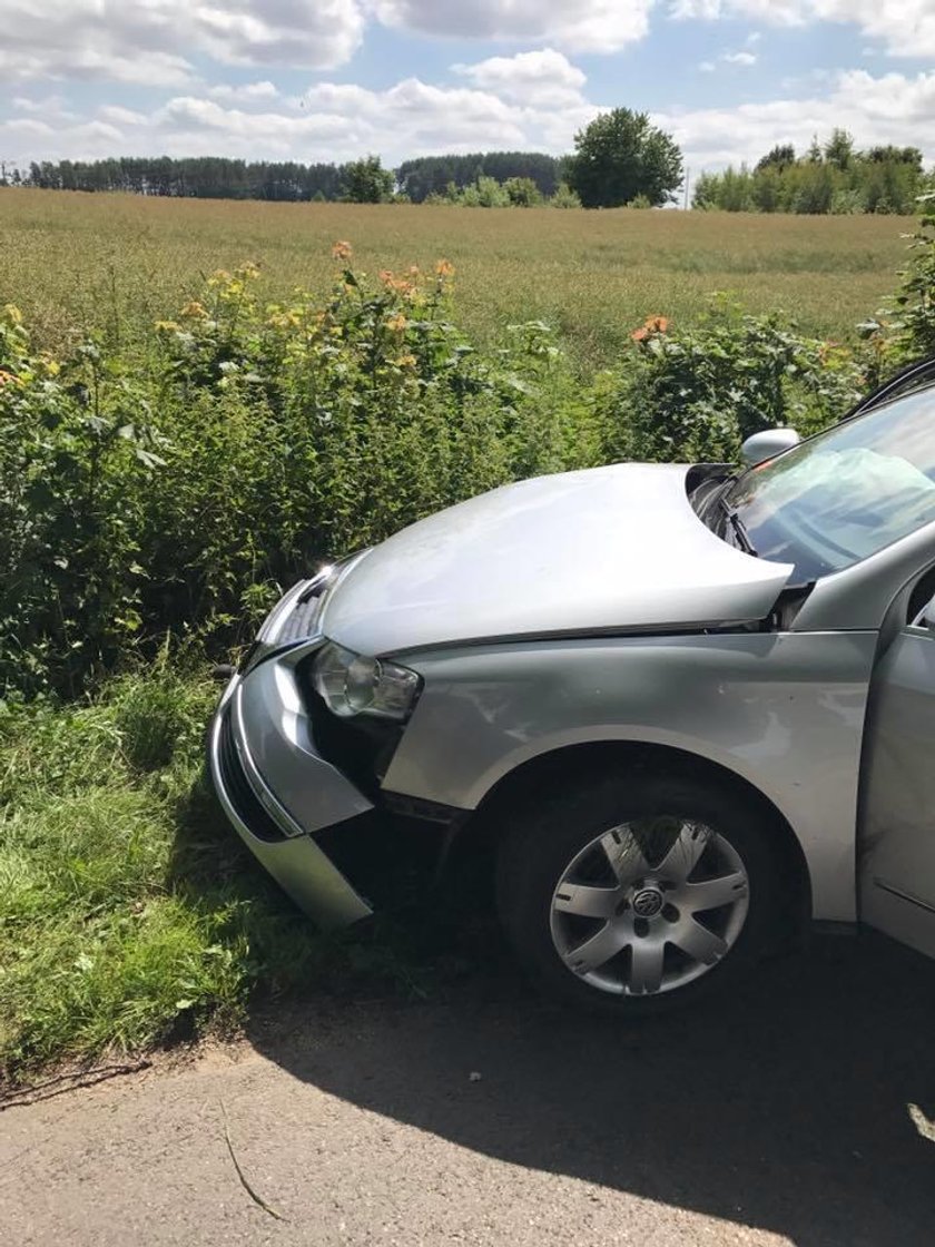 W wypadku koło Sierakowic ucierpiało dwoje dzieci