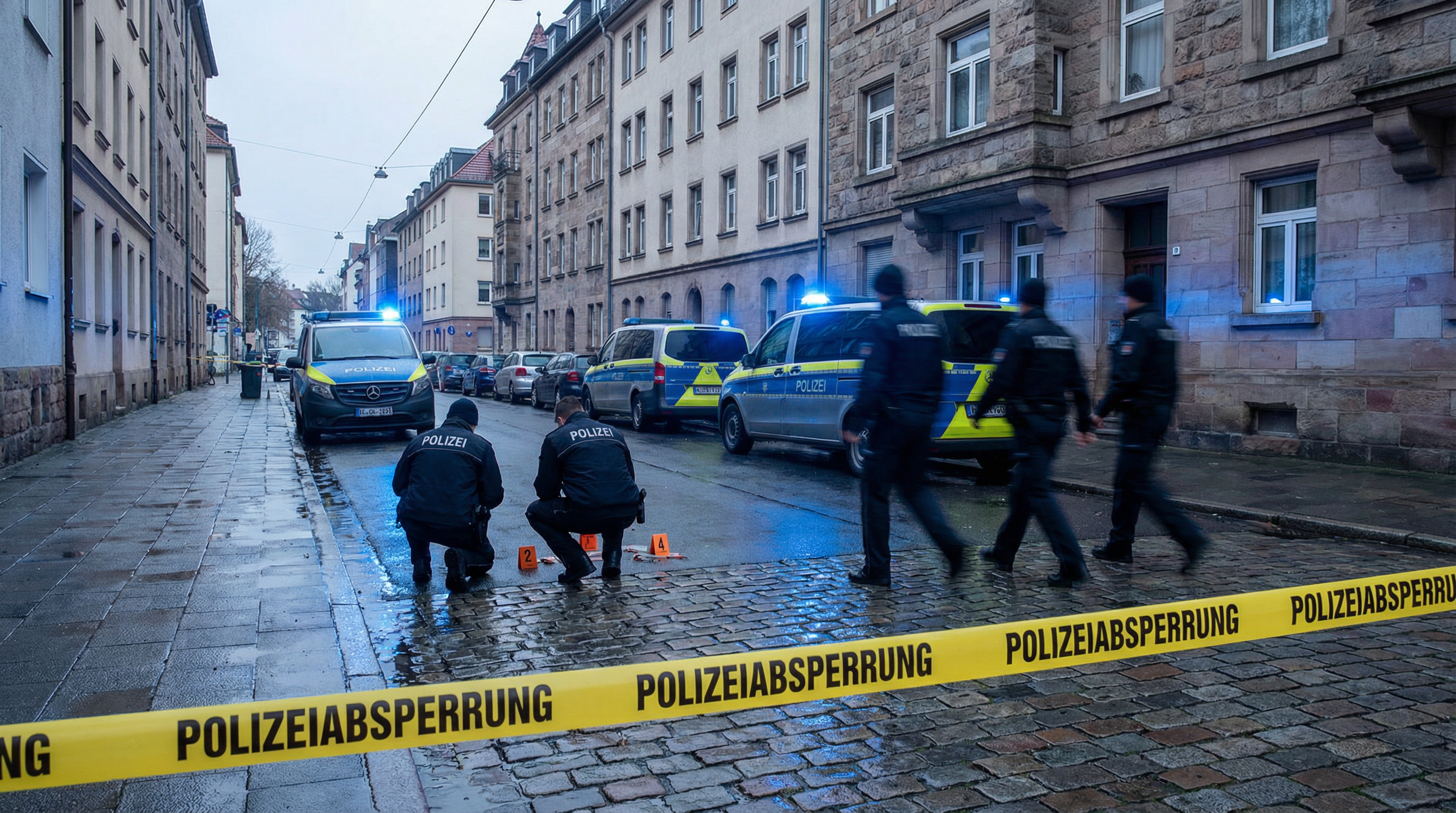 Schüsse auf Taxi in Düsseldorf: Mann schwer verletzt, Täter flüchtig