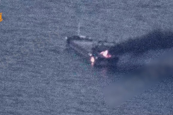 ŠTA ĆE REĆI ERDOGAN?! Rusi dronom pogodili brod u turskom vlasništvu, poginuo kuvar (FOTO, VIDEO)