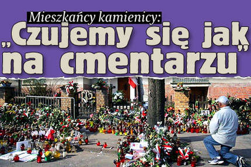 "Czujemy się jak na cmentarzu" - mieszkańcy kamienicy