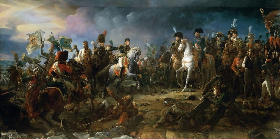 Bitwa pod Austerlitz, aut. François Gérard, domena publiczna