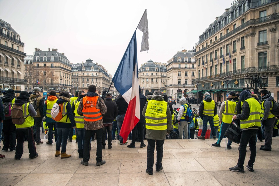 Początek protestów &quot;żółtych kamizelek&quot; we Francji - 17 listopada 2018 r.