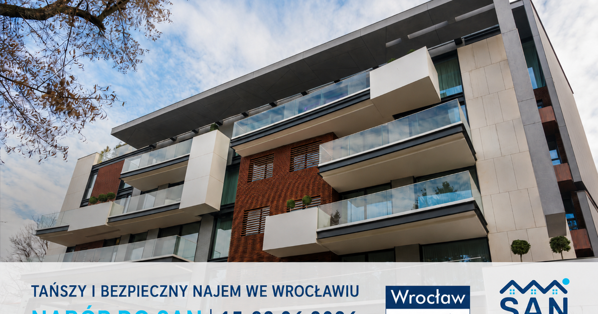 Rusza kolejny nabór chętnych do najmu mieszkań w ramach SAN