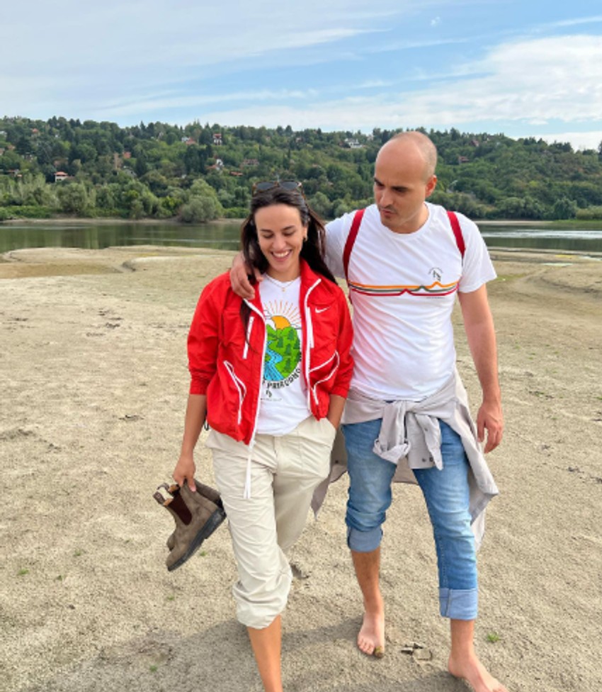 Maša Memedović sa mužem