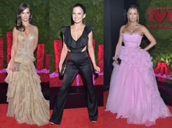 Bezkonkurencyjna Rusin, fitnessowa Lewandowska, beza Rozenek... Śmietanka gwiazd na balu Fundacji TVN. FOTO