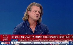 Jakimowicz żali się w TVP Info, że stracił rolę w serialu, bo stanął w obronie Klepackiej
