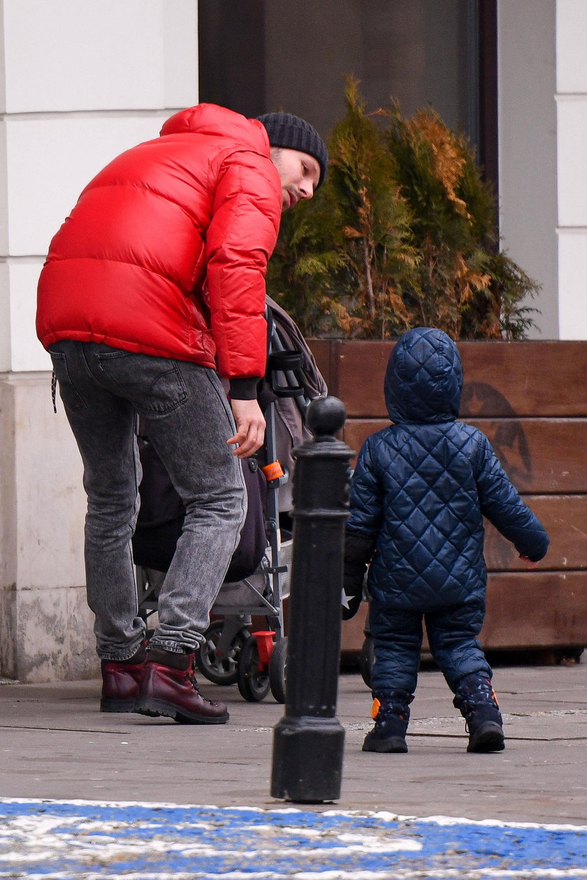 Mateusz Banasiuk z synem