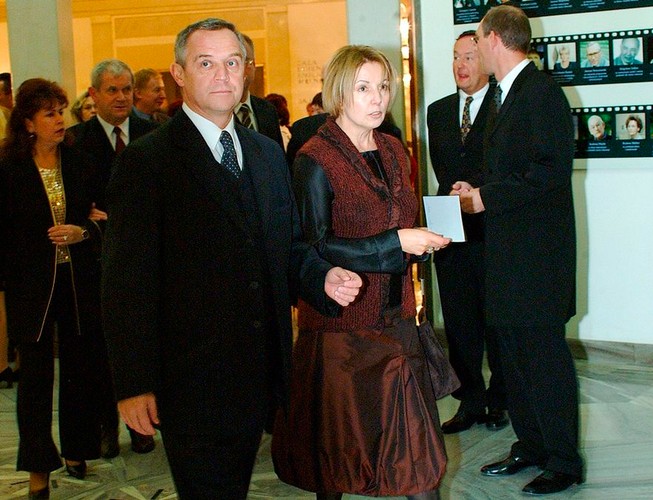 Z żoną Iloną Kondrat