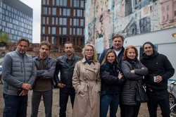 Katarzyna Bonda na planie "Żywiołów Saszy". Kiedy premiera serialu?