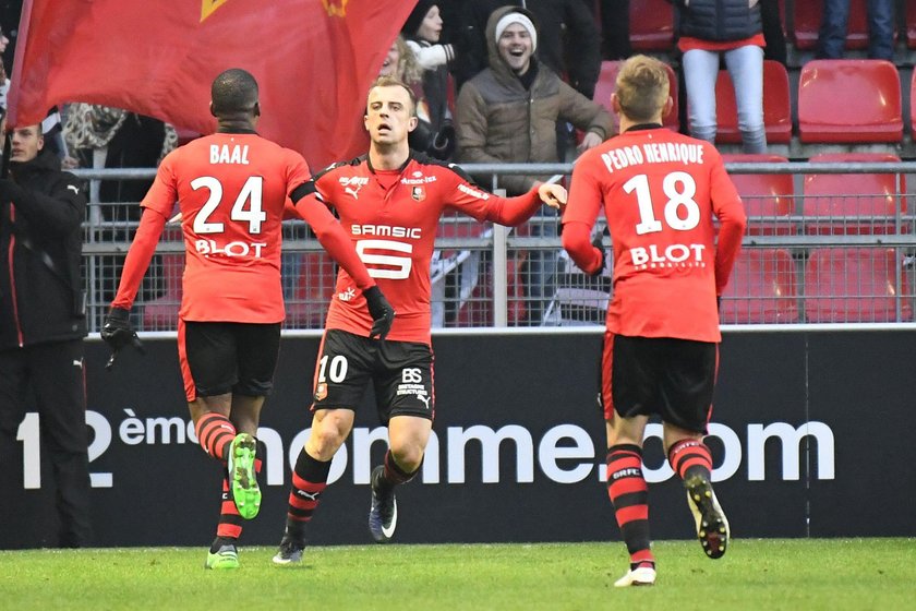 Kamil Grosicki strzelił cudownego gola dla Stade Rennes