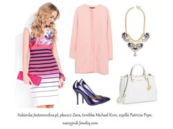 Niebanalne połączenie: paski i kwiaty w jednym. STYLIZACJE