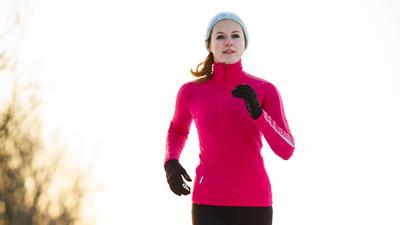 bieganie zima sport kobieta