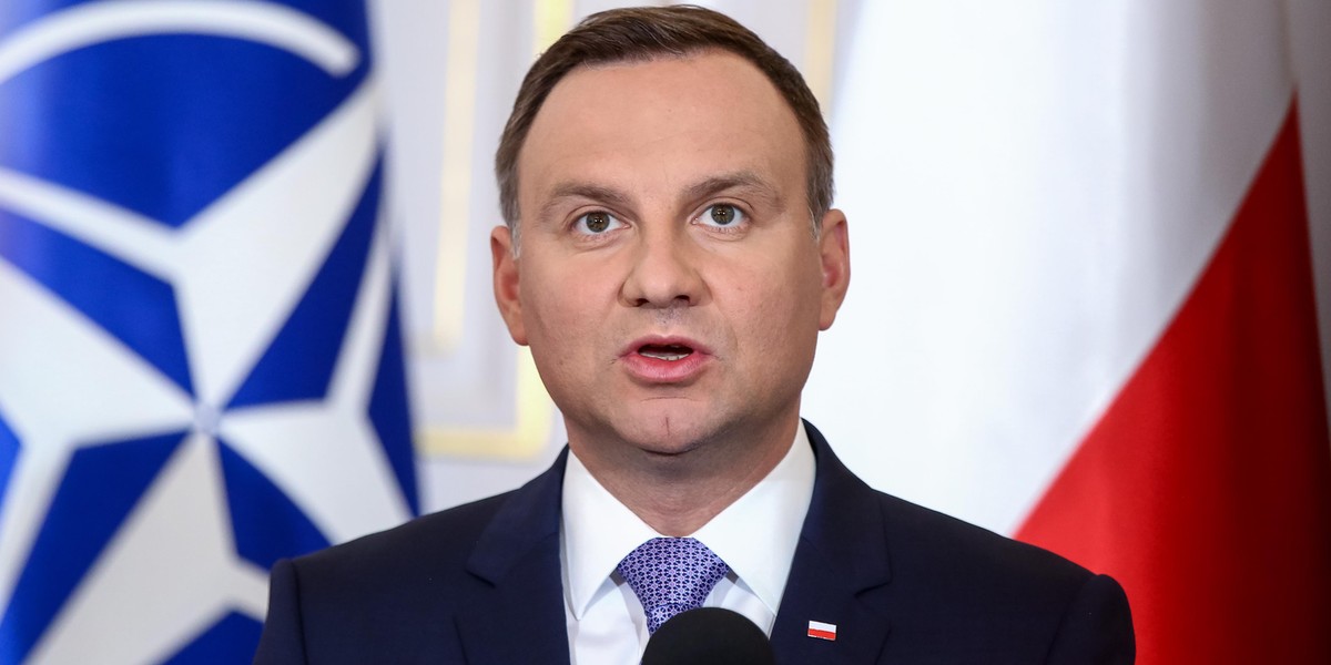 Andrzej Duda jest zdziwiony tym, że Rosja nie chce nam oddać wraku