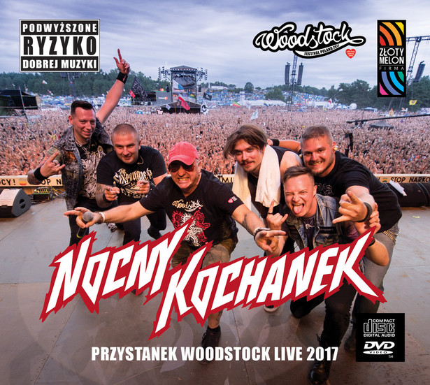 Słynny koncert zespołu Nocny Kochanek z Przystanku Woodstock na CD i DVD