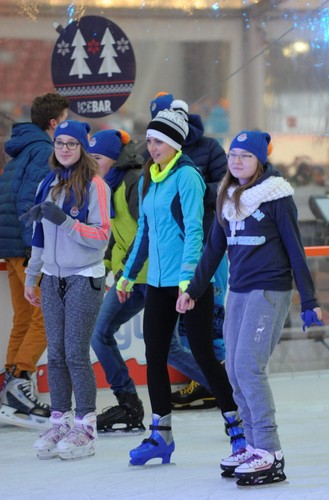 Anna Lewandowska poprowadziła lekcję WF na Stadionie Narodowym