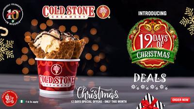 Enjoy Cold Stone’s 12 days of Christmas and the new Lotus Cheesecake this December