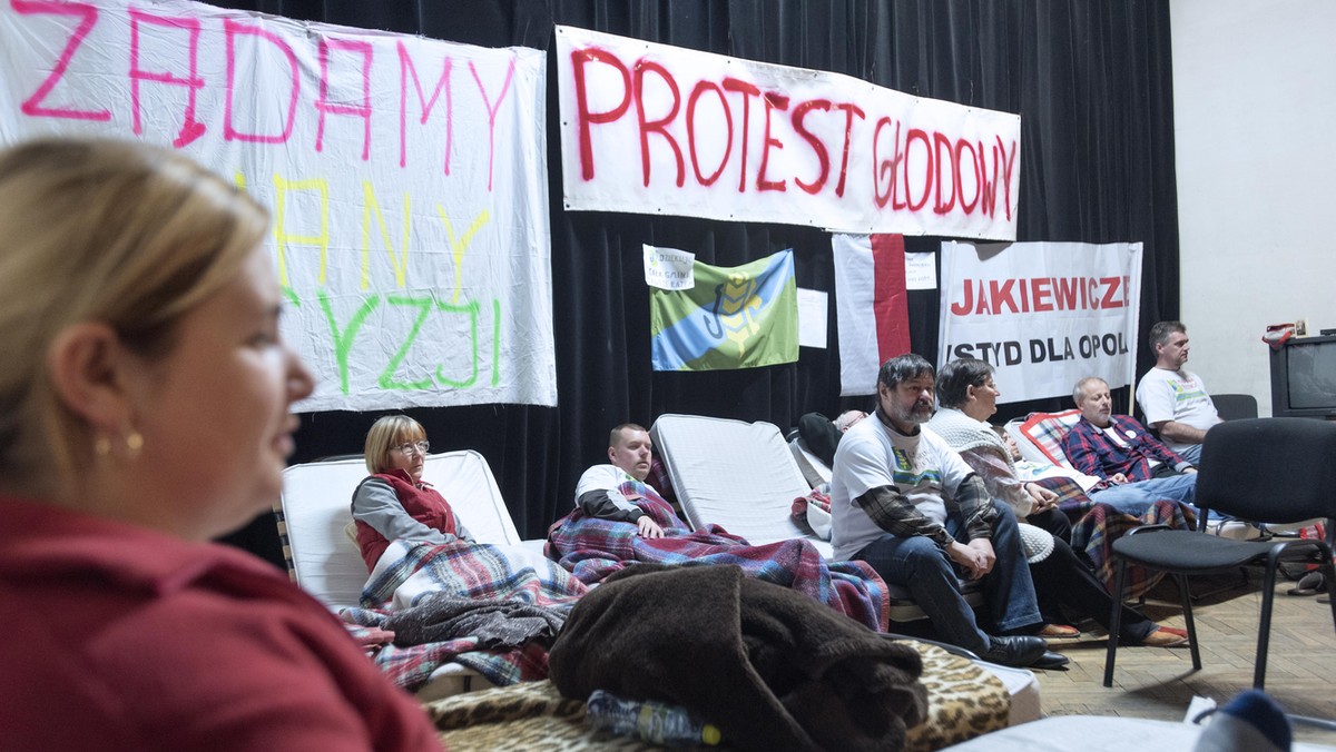 Dobrzeń Wielki, Anna Skorupska, protest