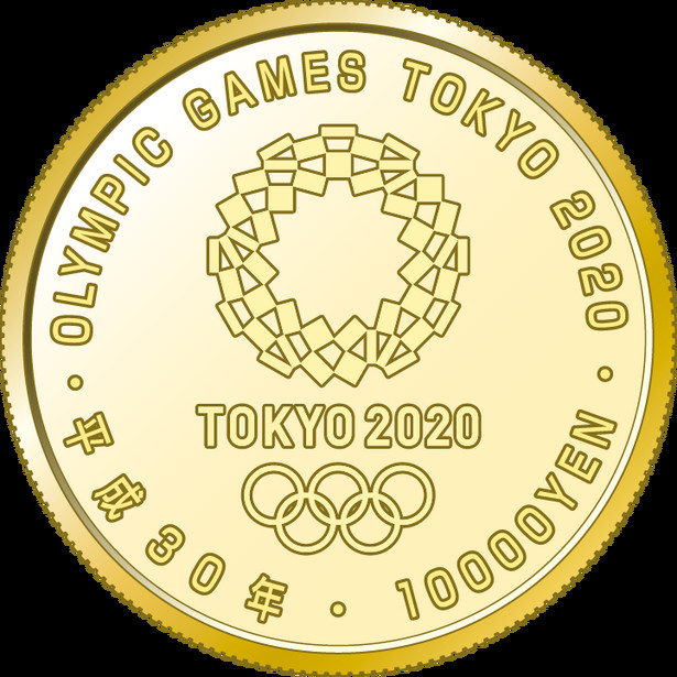 Letnie Igrzyska Olimpijskie Tokio 2020 - moneta złota