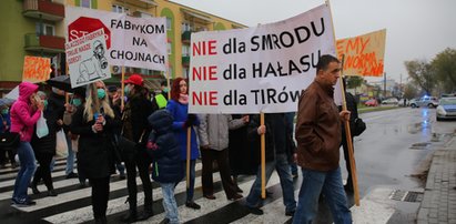 Protest mieszkańców Chojen: Mamy dość