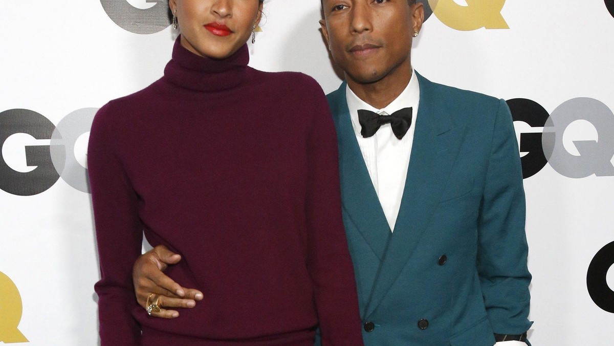 Pharrell Williams z żoną Helen Lasichanh 