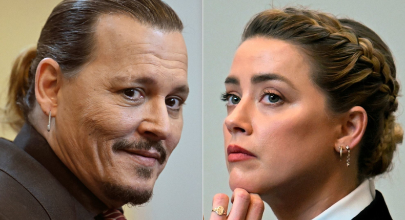 Johnny Depp and Amber Heard