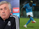 ‘One of the best strikers’- Ancelotti explains why Real Madrid did not sign Osimhen