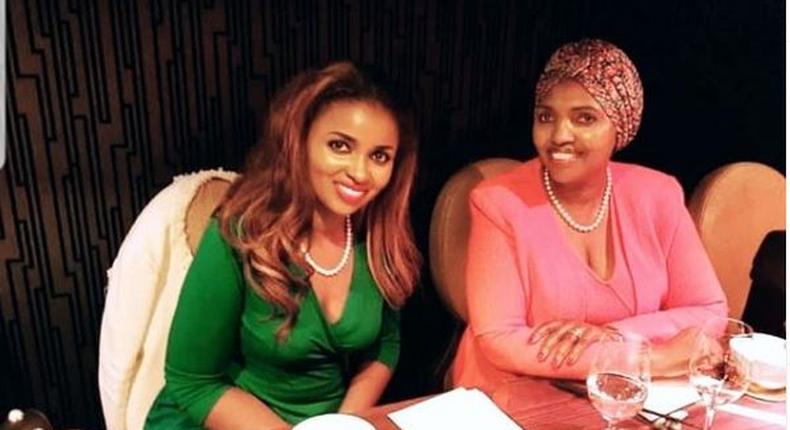 Anerlisa Muigai with her mother Tabitha Karanja