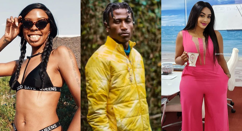 Adelle Onyango, Rapper Octopizzo  and Zari Hassan