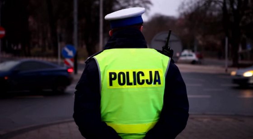 Policja na skrzyżowaniach