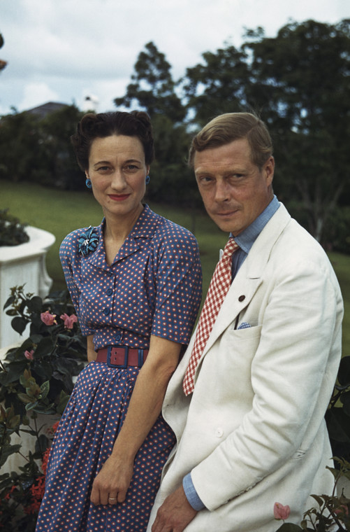 Wallis Simpson i Edward VIII ok. 1942 r. 