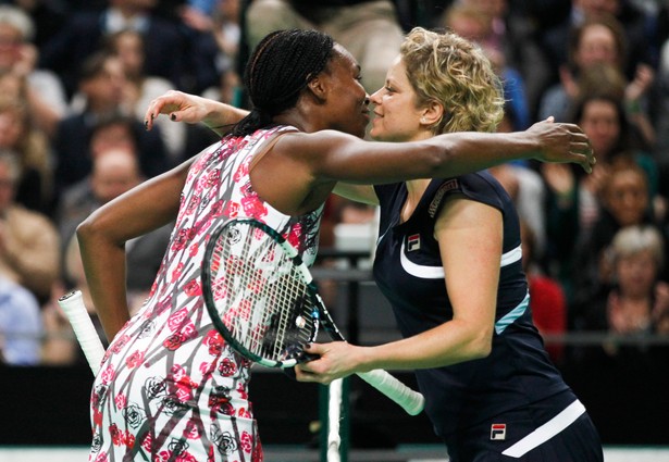 Clijsters po raz ostatni pojawiła się na korcie i ograła Williams