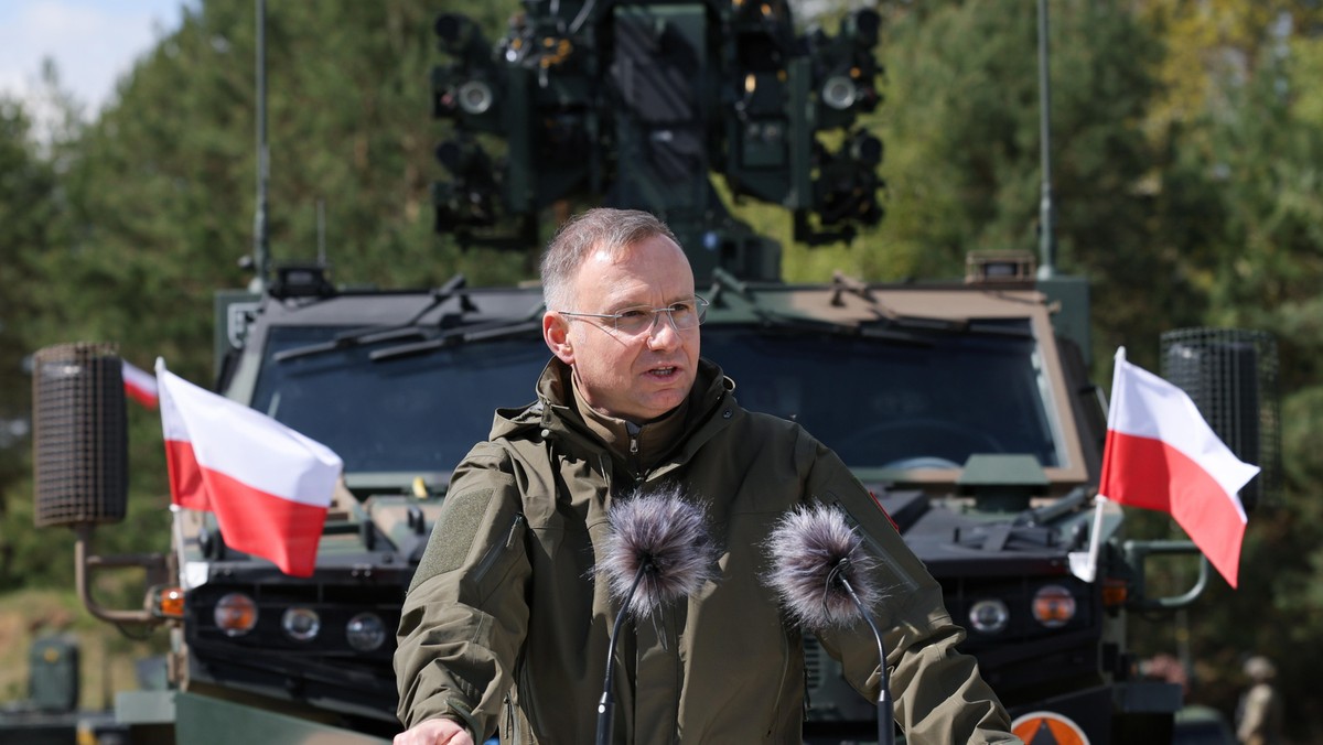 Andrzej Duda ponownie o Nuclear Sharing. "Temat coraz bardziej aktualny"