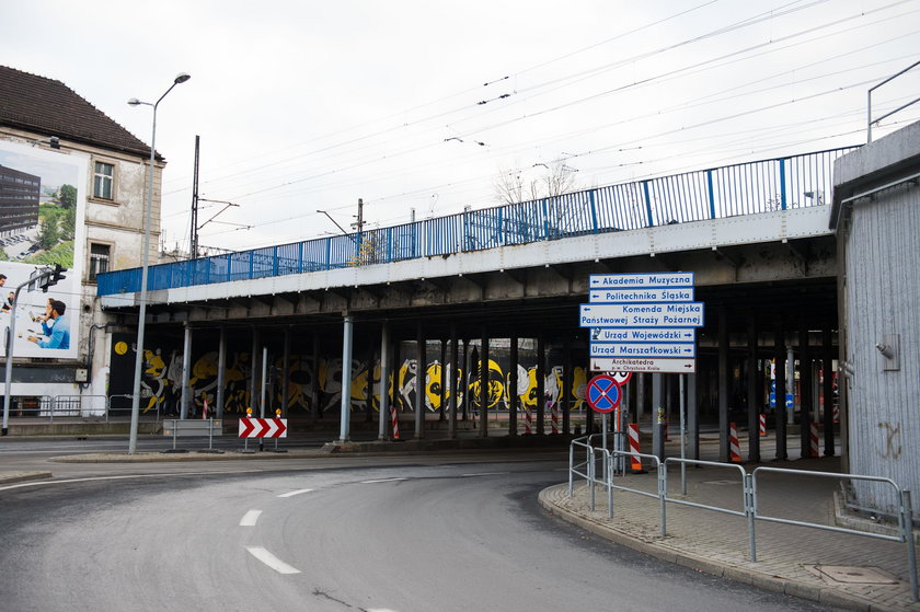 Katowice: remont wiaduktów nad ul. Mikołowską i św. Jana