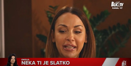Glumica Marijana Mićić u emisiji "Neka ti je slatko"