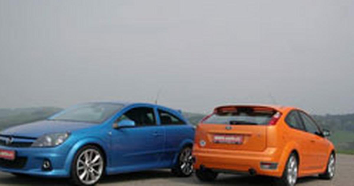 Ford Focus ST vs. Opel Astra GTC OPC Czy pomarańczowa