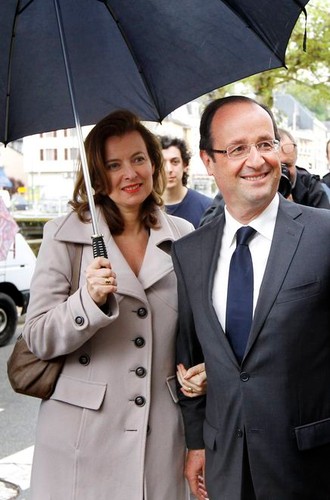 Valerie Trierweiler i Francois Hollande