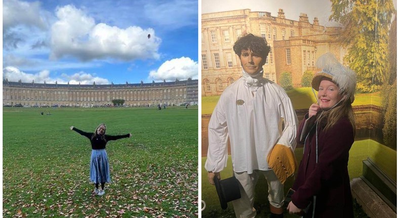 Mikhaila Friel in Bath, England, in October 2022.Mikhaila Friel/Insider