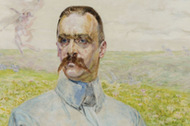 Jacek Malczewski, Portret Piłsudskiego w stroju brygadiera, 1916, olej, płótno, Muzeum Narodowe w Warszawie