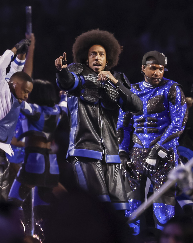 Ludacris podczas Super Bowl 2024