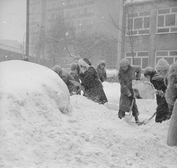 Zima stulecia w Warszawie w 1979 r.