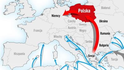 Imigranci uchodźcy kryzys imigracyjny Unia Europejska Polska