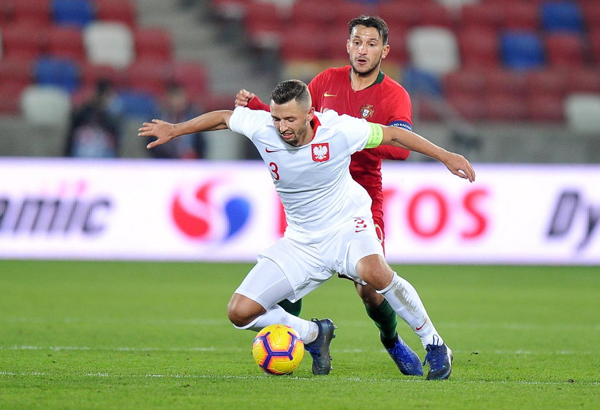 Pilka Nozna. Reprezentacja. Mecz barazowy. Polska - Portugalia U21. 16.11.2018