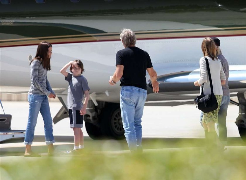 Harrison Ford, Calista Flockhart, pilot, jest, samolot