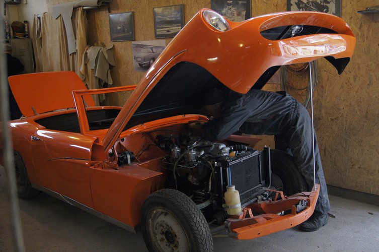 Syrena sport - montaż jednostki napędowej